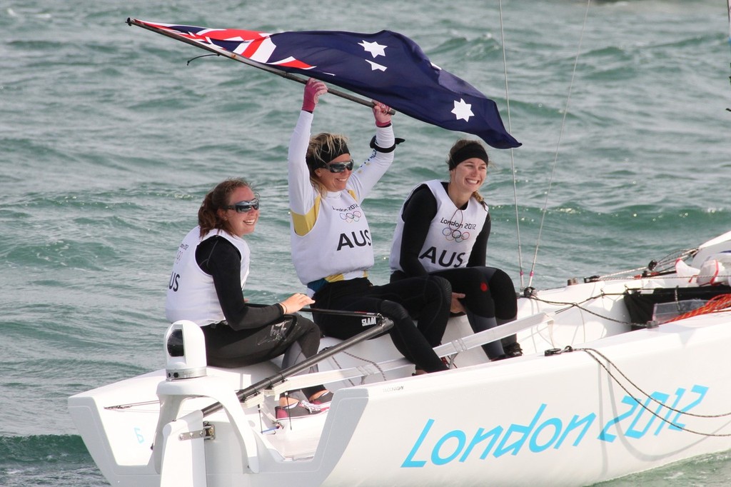 The Australian crew won the Silver medal after taking the Spanish to a 3-2 final © Richard Gladwell www.photosport.co.nz